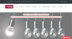 Desktop Screenshot of businesssoftwarecentre.com
